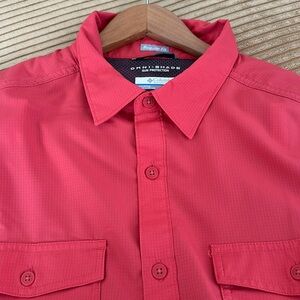 COLUMBIA omni shade shirt sz L